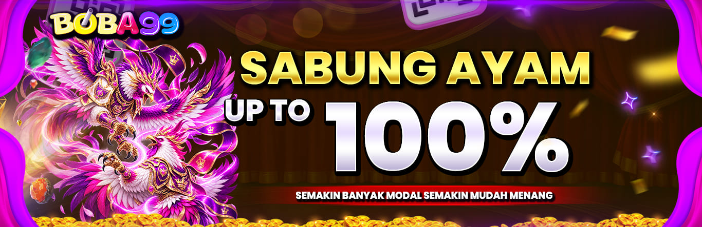 SABUNG AYAM 100%